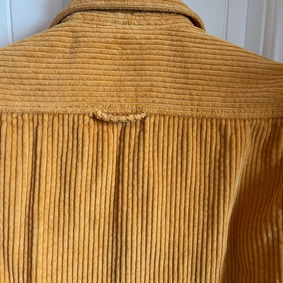 Sun + Stone Owen Wide Wale Corduroy Jacket Lined with Fur Pile, Size S - Picture 6 of 10